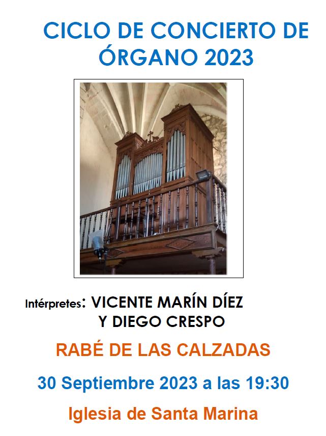 Ciclo de concierto de órgano 2023